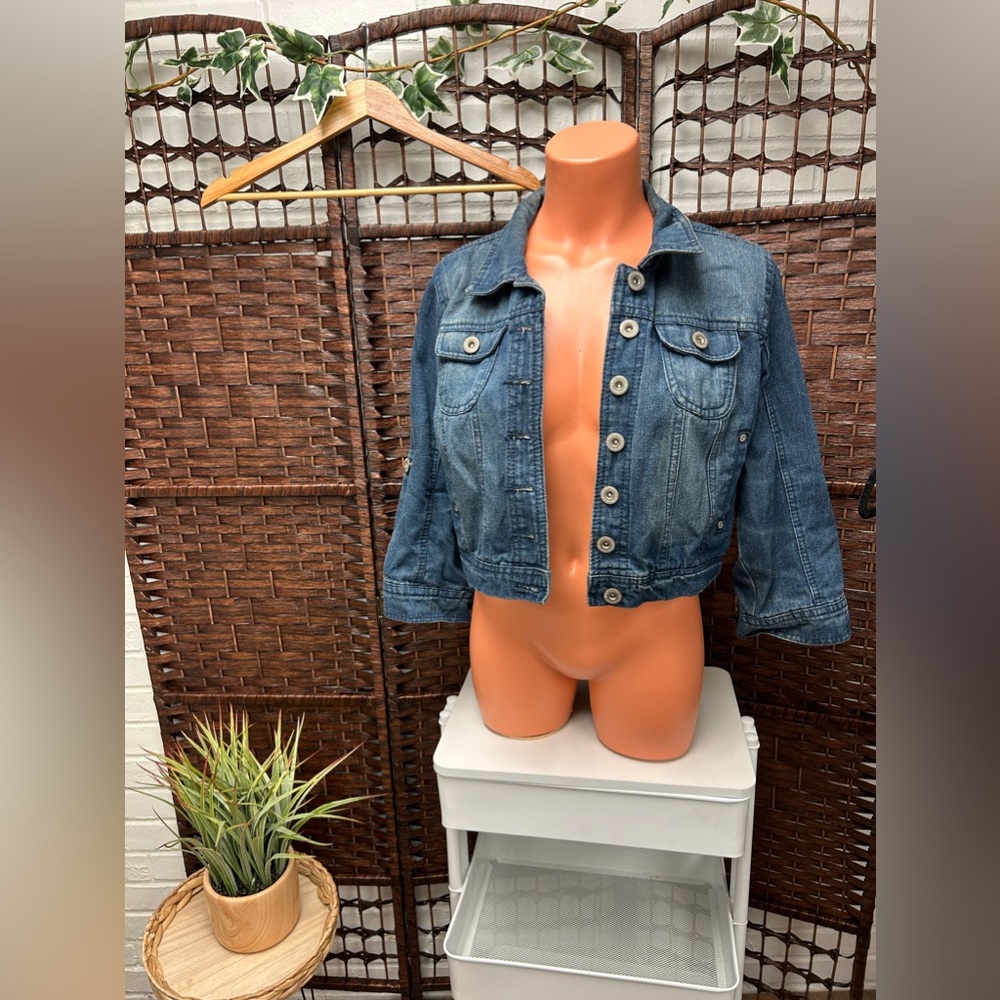 Highway Jeans Jean Crop Jacket